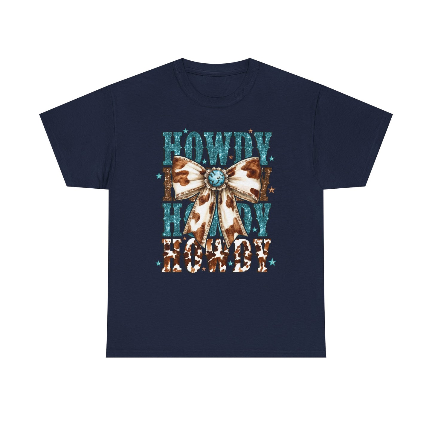 Howdy Cowgirl Unisex Heavy Cotton Tee - Rustic Western Style T-Shirt