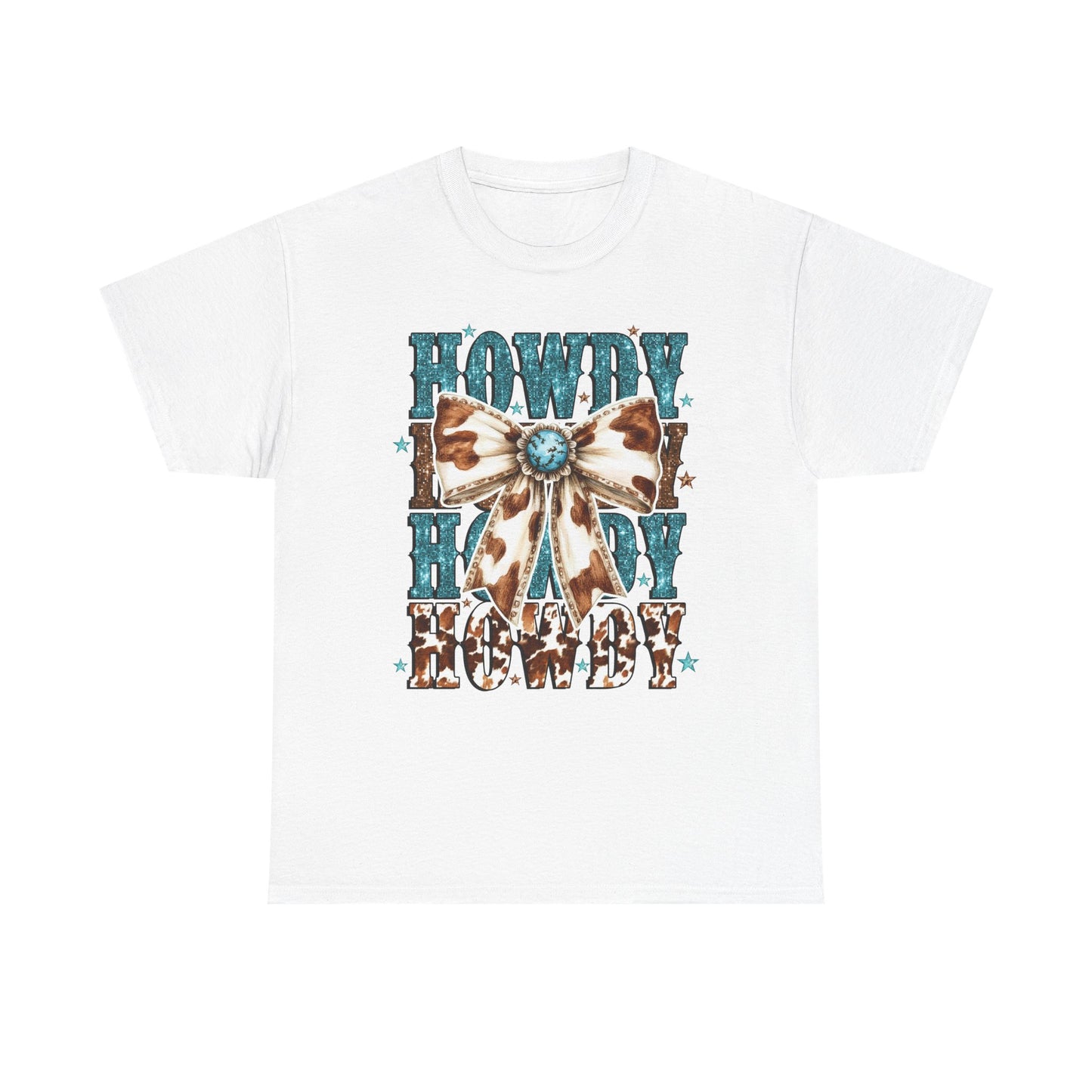 Howdy Cowgirl Unisex Heavy Cotton Tee - Rustic Western Style T-Shirt