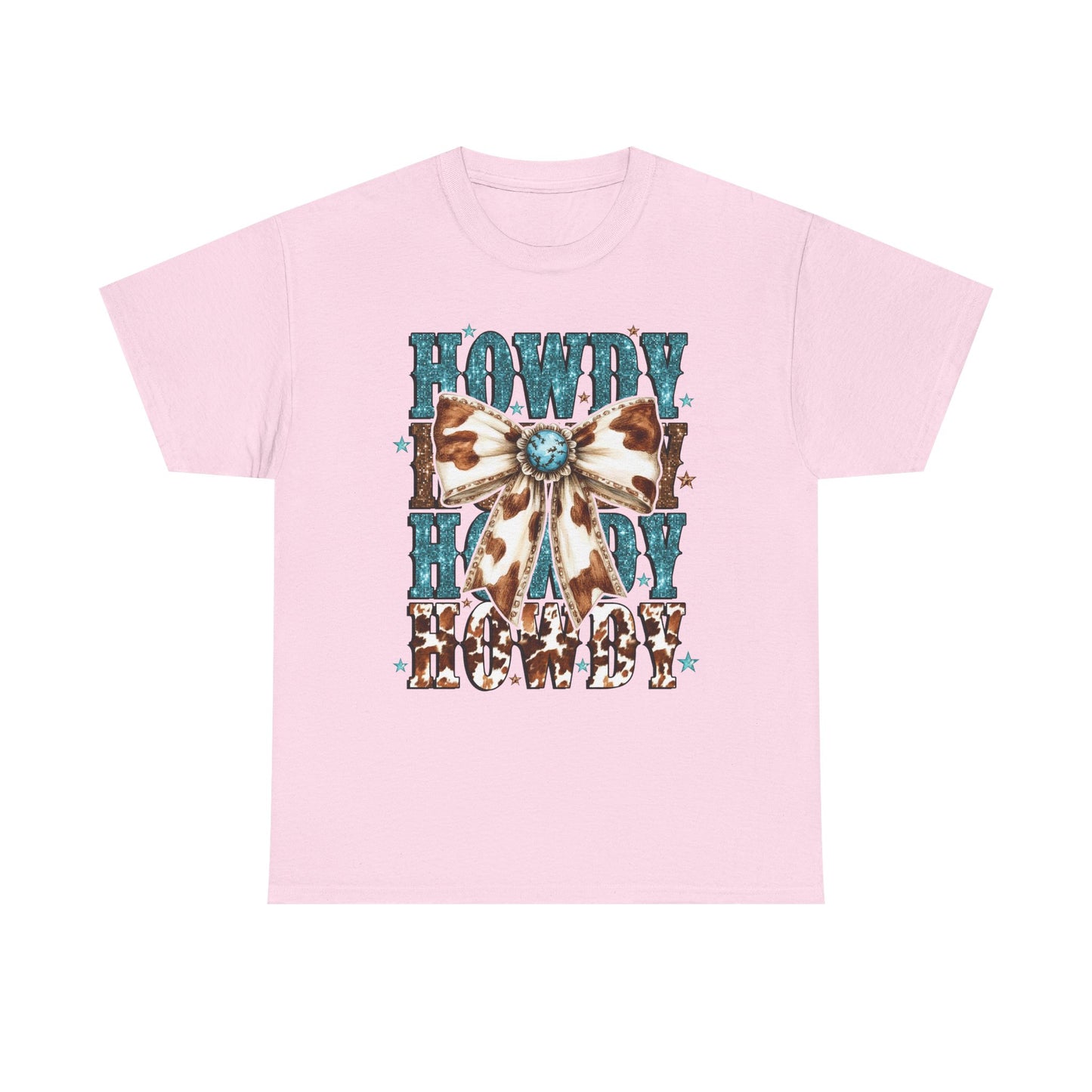 Howdy Cowgirl Unisex Heavy Cotton Tee - Rustic Western Style T-Shirt
